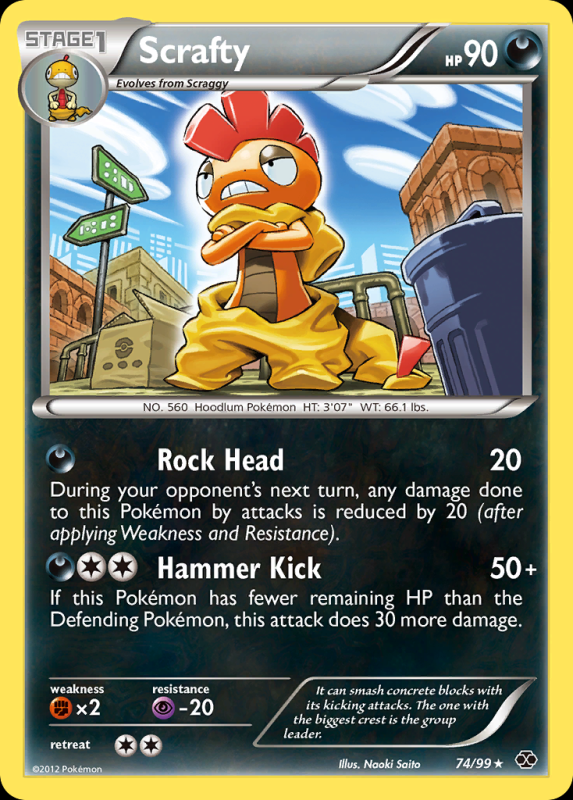 Scrafty (Holo)