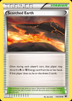 Scorched Earth (Reverse Holo)