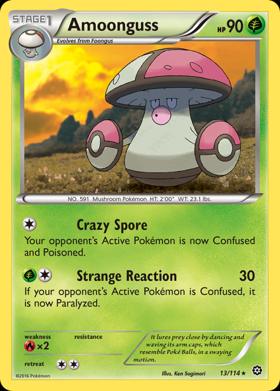 Amoonguss (Reverse Holo)