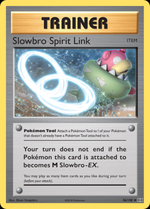 Slowbro Spirit Link (Reverse Holo)