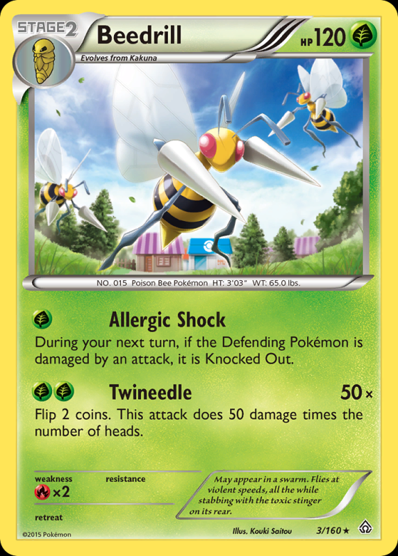 Beedrill (Reverse Holo)
