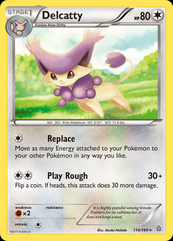 Delcatty (Reverse Holo)