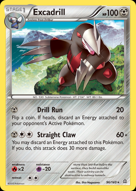 Excadrill (Reverse Holo)