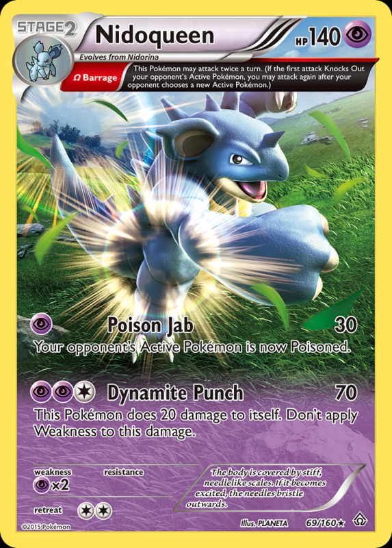 Nidoqueen (Reverse Holo)