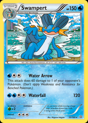 Swampert (Reverse Holo)