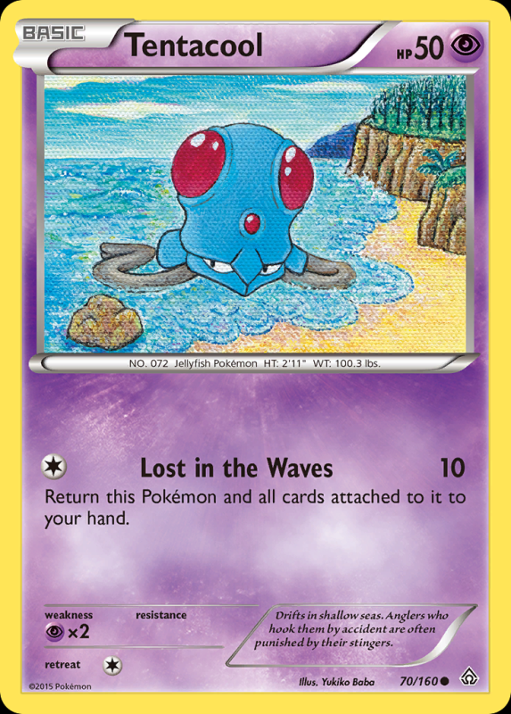Tentacool (Reverse Holo)