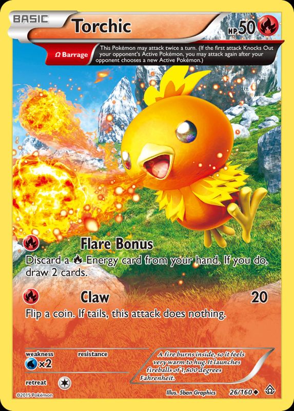 Torchic (Reverse Holo)