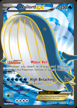 Wailord-EX (Slightly Played)