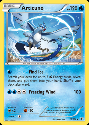 Articuno (Theme Deck Shattered Holo)