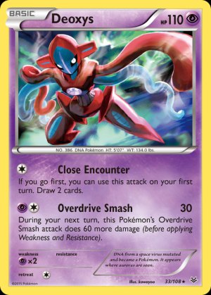 Deoxys (Reverse Holo)