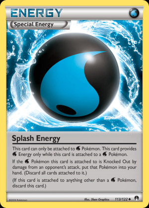Splash Energy (Reverse Holo)