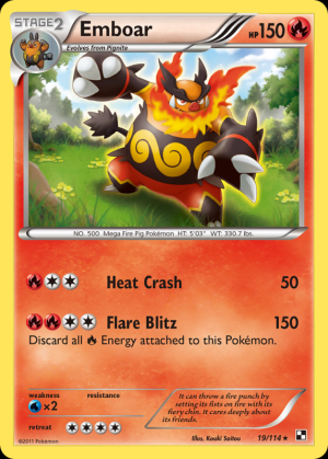 Emboar (Theme Deck Rare)(19)