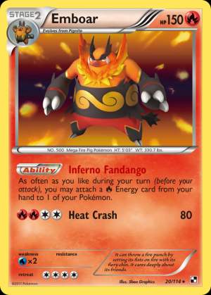 Emboar (Holo)(20)