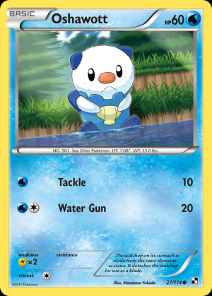 Oshawott (27) (Reverse Holo)