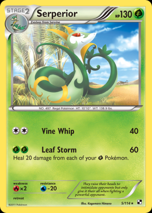 Serperior (Cracked Ice Holo)