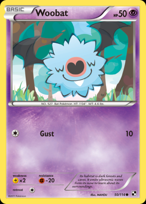 Woobat (Reverse Holo)