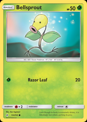 Bellsprout (Reverse Holo)