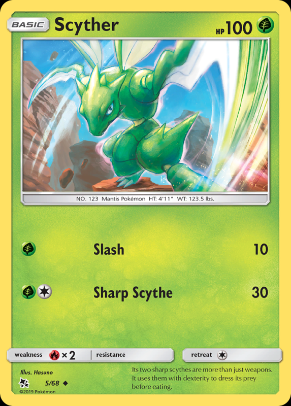 Scyther (Reverse Holo)