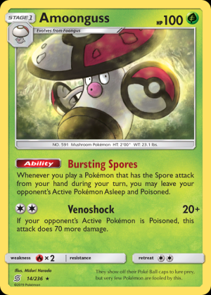 Amoonguss (Reverse Holo)