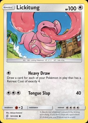 Lickitung (Reverse Holo)