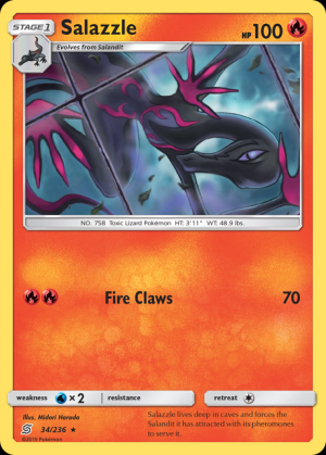 Salazzle (Reverse Holo)