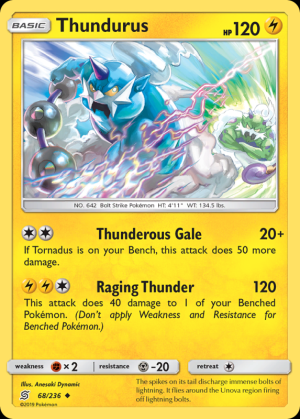 Thundurus (Reverse Holo)