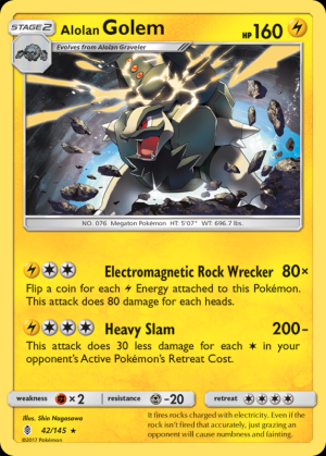 Alolan Golem (Holo)