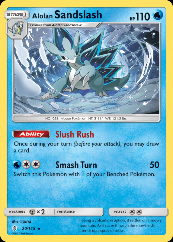 Alolan Sandslash (Reverse Holo)