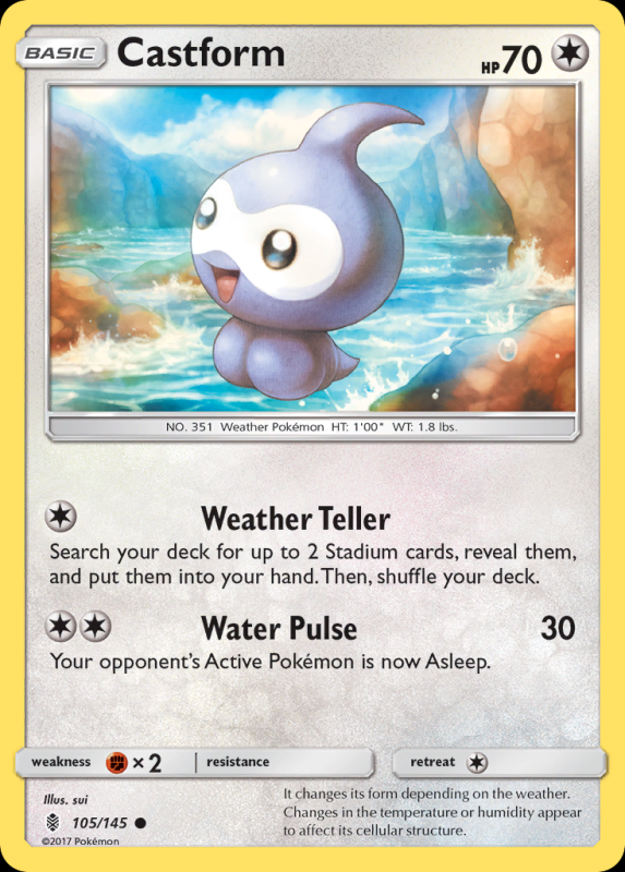 Castform (Reverse Holo)