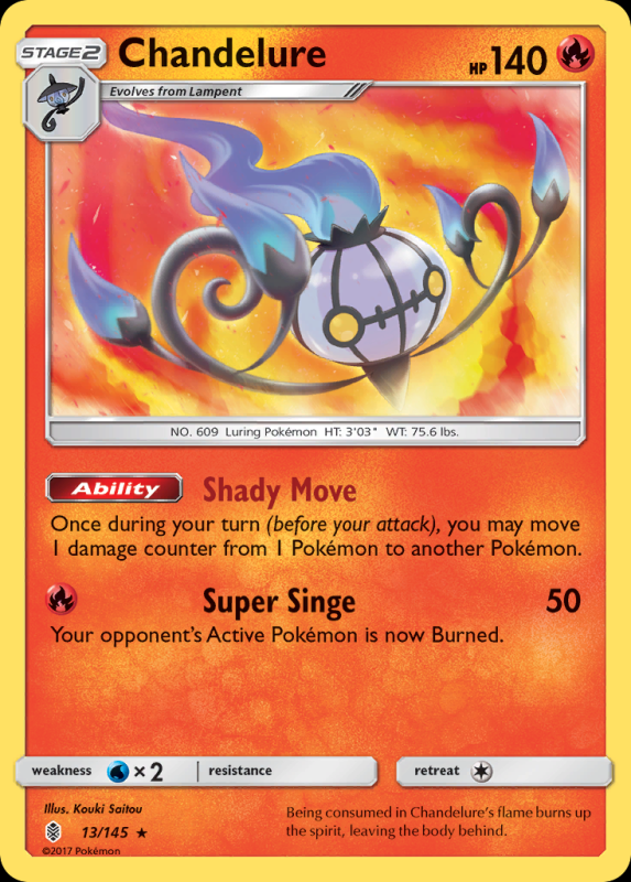 Chandelure (Reverse Holo)