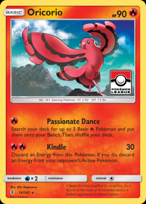 Oricorio (Reverse Holo)