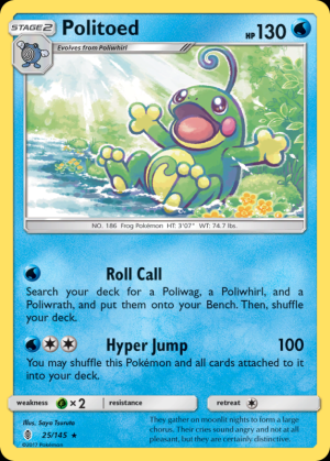 Politoed (Reverse Holo)