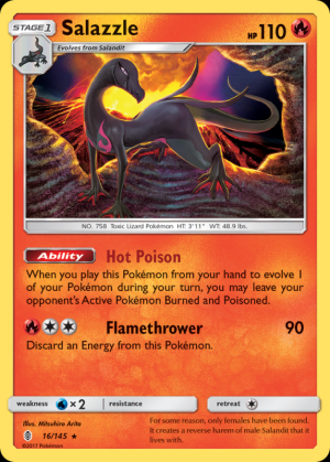 Salazzle (Reverse Holo)