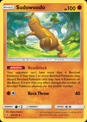 Sudowoodo (Reverse Holo)