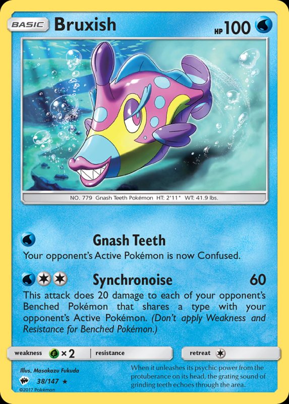 Bruxish (Reverse Holo)