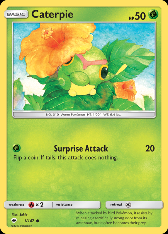 Caterpie (Reverse Holo)