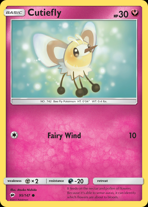 Cutiefly (Reverse Holo)