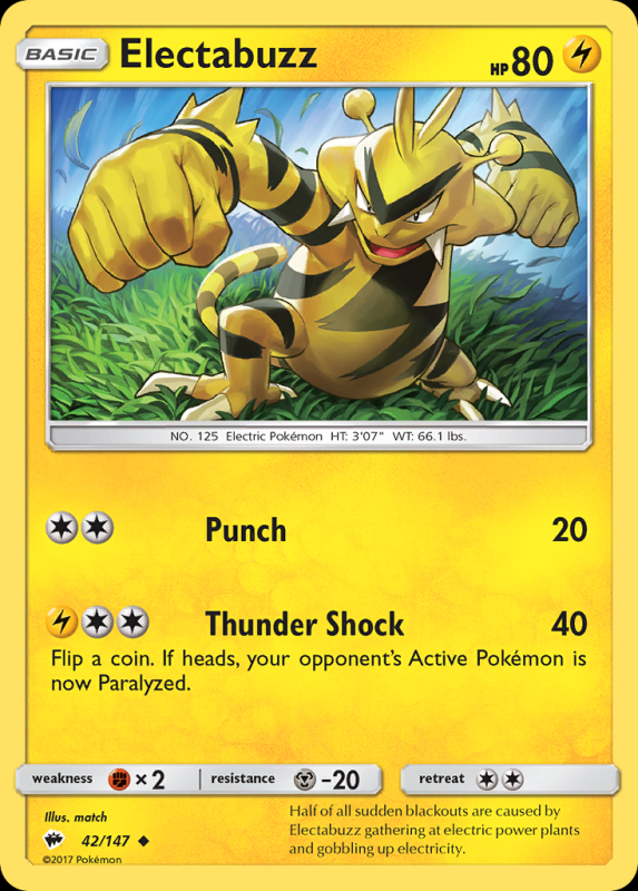 Electabuzz (Reverse Holo)