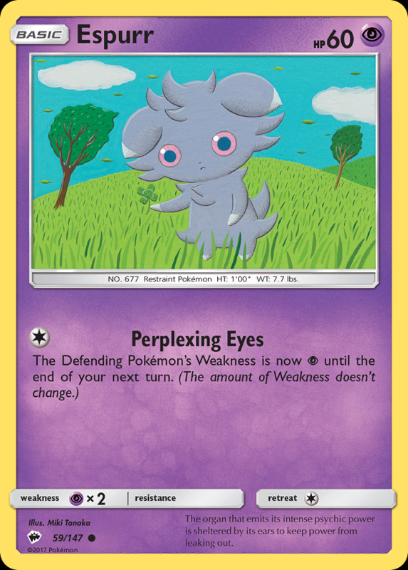 Espurr (Reverse Holo)