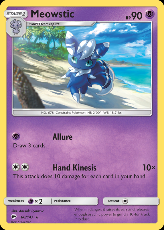 Meowstic (Reverse Holo)