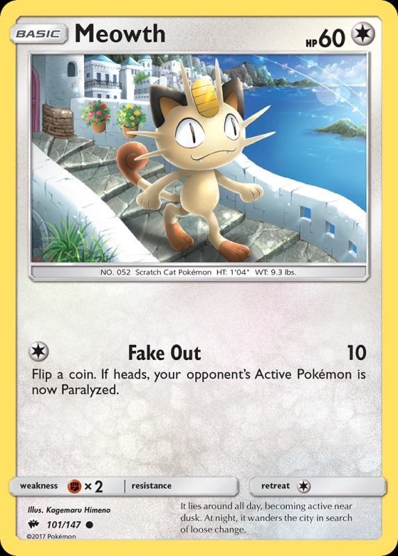 Meowth (Reverse Holo)