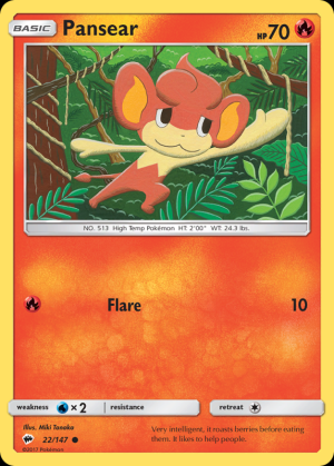 Pansear (Reverse Holo)