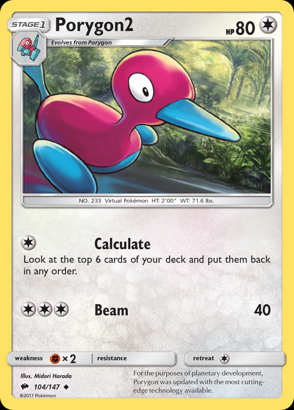 Porygon2 (Reverse Holo)