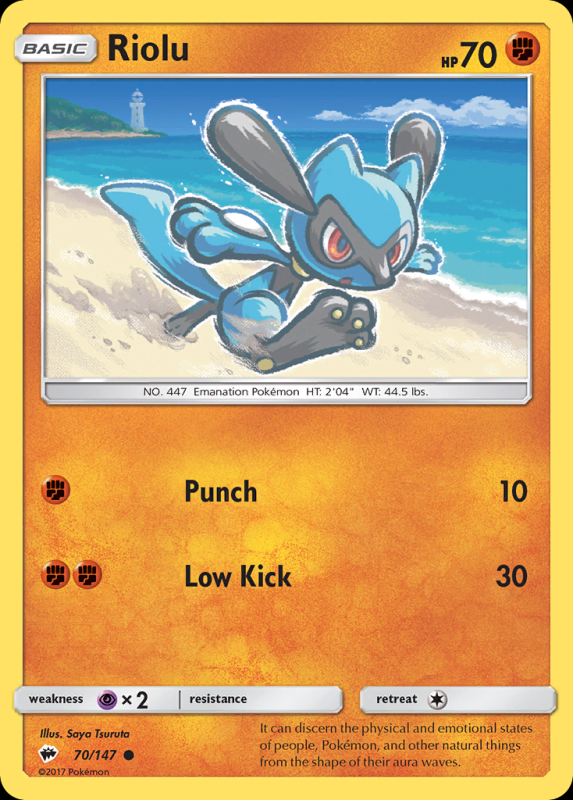 Riolu (Reverse Holo)