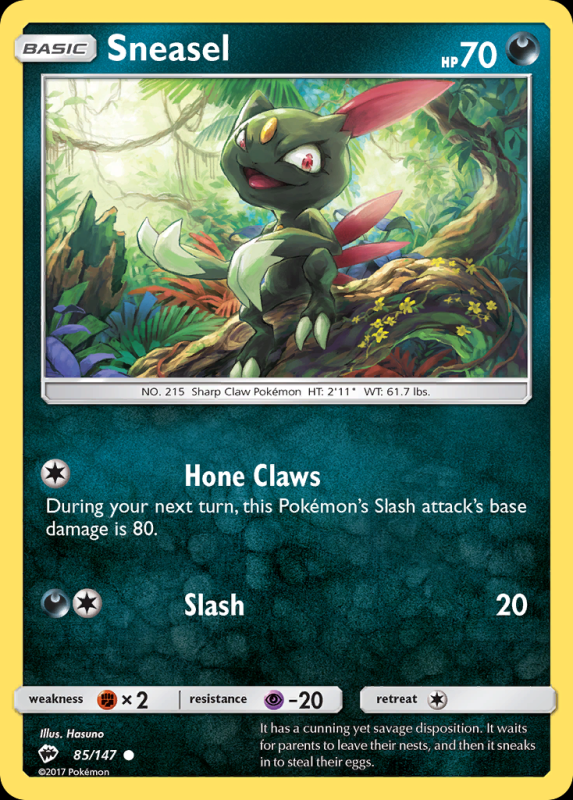 Sneasel (Reverse Holo)