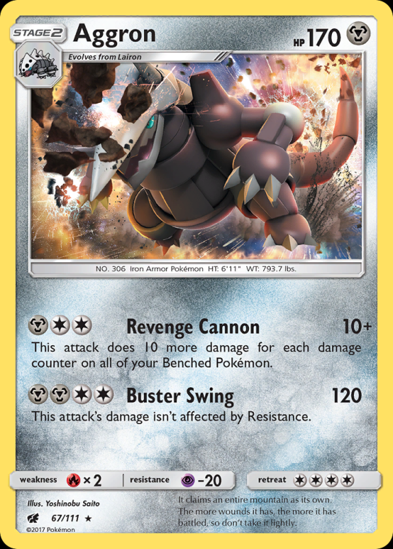 Aggron (Reverse Holo)