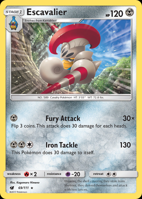 Escavalier (Reverse Holo)