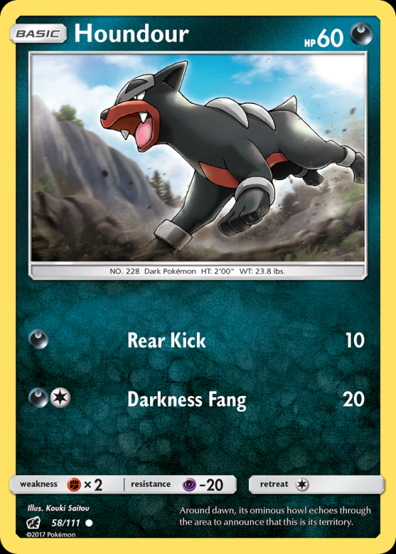 Houndour (Reverse Holo)