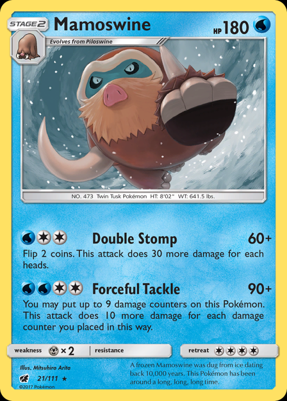 Mamoswine (Reverse Holo)