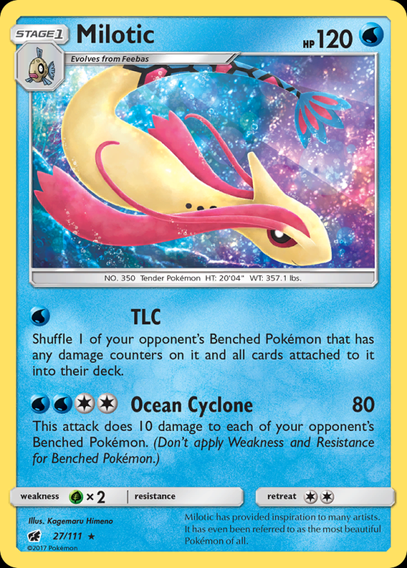 Milotic (Reverse Holo)